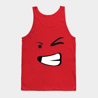 Funny Emoji Face  T-Shirt Tank Top